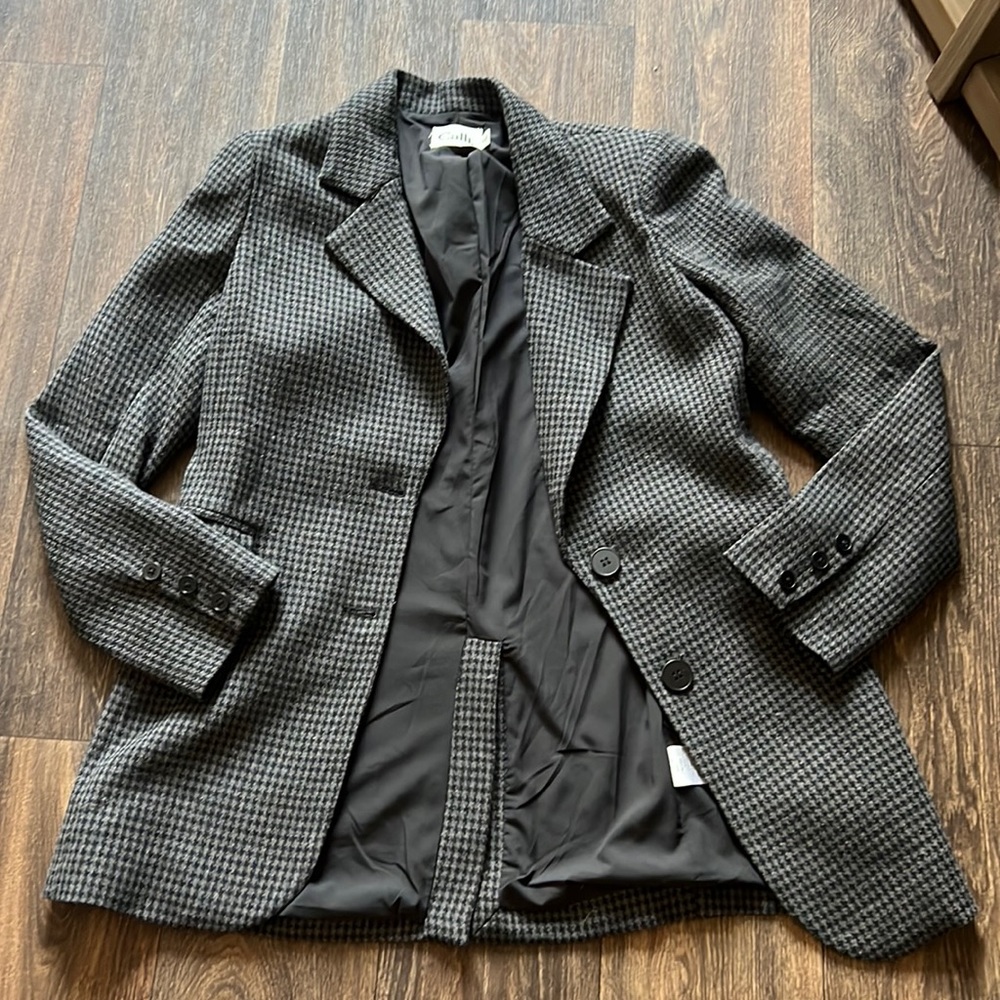 Houndstooth Blazer